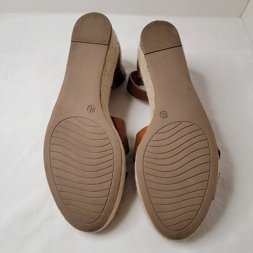 Michael Shannon Sylvie Espadrilles Platform Ankle Strap Wedges Sandals size 9.5 - Picture 11 of 11